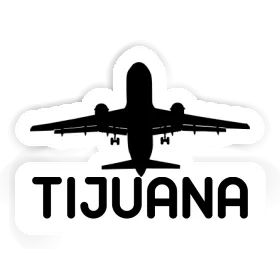 Autocollant Jumbo-Jet Tijuana Image