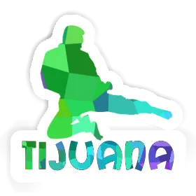 Sticker Tijuana Karateka Image