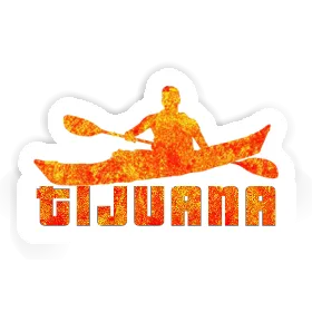 Sticker Tijuana Kayaker Image