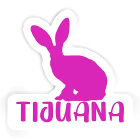 Sticker Rabbit Tijuana Image