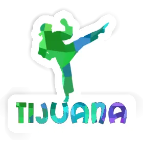 Sticker Tijuana Karateka Image