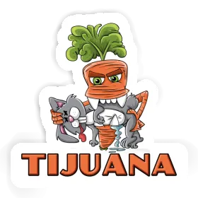 Sticker Monster Carrot Tijuana Image