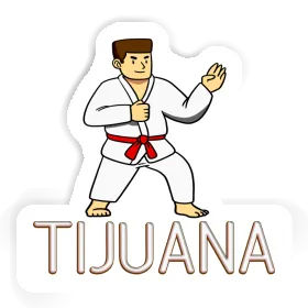 Sticker Tijuana Karateka Image