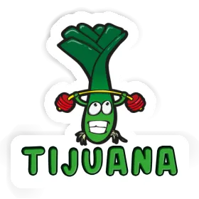 Weight Lifter Sticker Tijuana Image