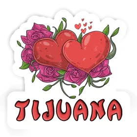 Sticker Love Symbol Tijuana Image