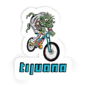 Tijuana Sticker Biker Image