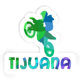 Sticker Motocross Rider Tijuana Image