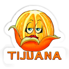 Sticker Tijuana Orange Image