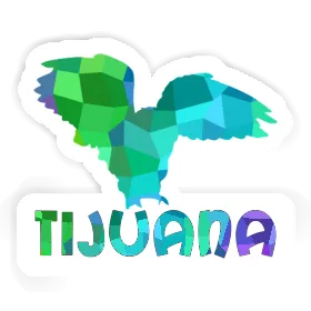 Tijuana Autocollant Hibou Image