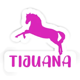 Sticker Tijuana Horse Image