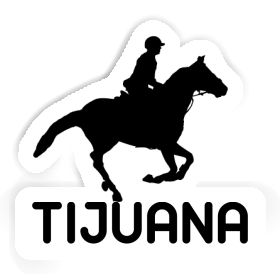 Sticker Tijuana Horse Rider Image