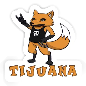 Sticker Fox Tijuana Image