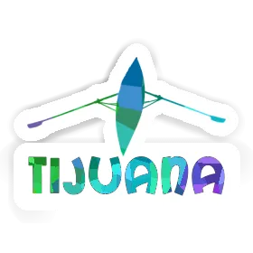 Tijuana Sticker Rowboat Image