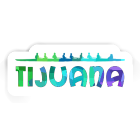 Tijuana Sticker Rowboat Image