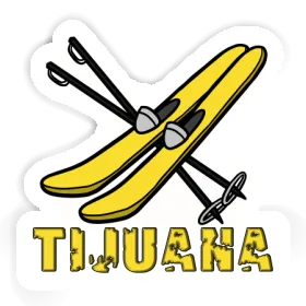 Sticker Tijuana Ski Image