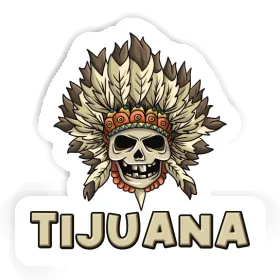 Kids Skull Sticker Tijuana Image