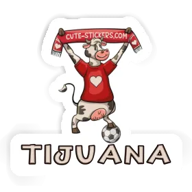 Cow Sticker Tijuana Image