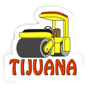 Sticker Tijuana Roller Image