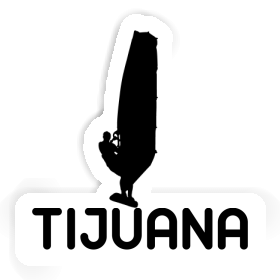 Sticker Windsurfer Tijuana Image