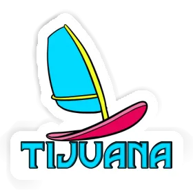 Windsurf Board Sticker Tijuana Image