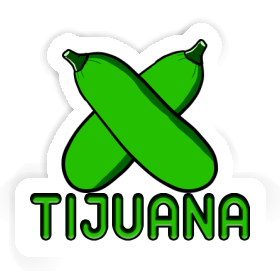 Sticker Zucchini Tijuana Image