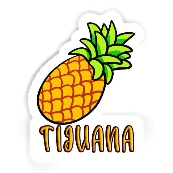 Sticker Ananas Tijuana Notebook Image