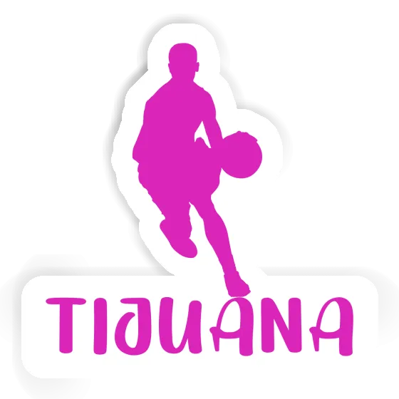 Sticker Basketballspieler Tijuana Image