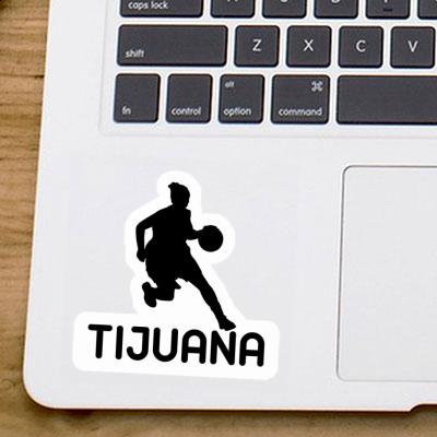 Tijuana Sticker Basketballspielerin Image