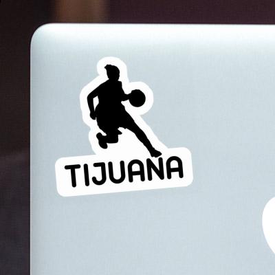 Tijuana Sticker Basketballspielerin Notebook Image