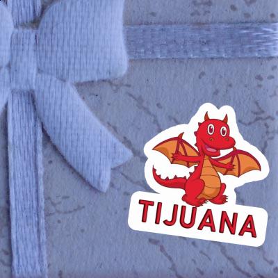 Sticker Baby Dragon Tijuana Image