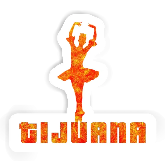 Ballerina Sticker Tijuana Image