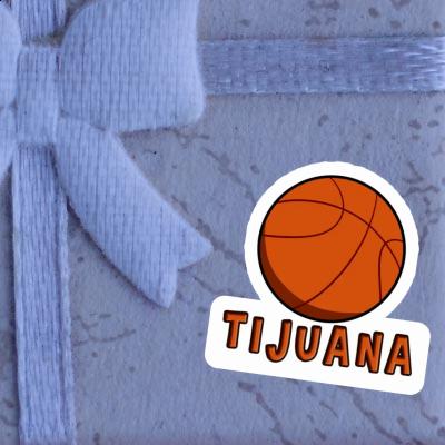 Tijuana Autocollant Ballon de basketball Gift package Image