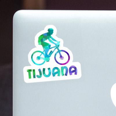 Tijuana Sticker Biker Notebook Image