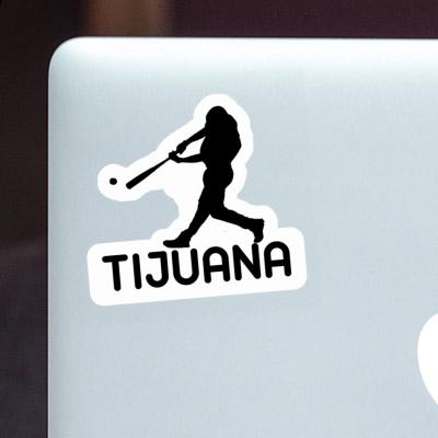 Sticker Baseballspieler Tijuana Gift package Image