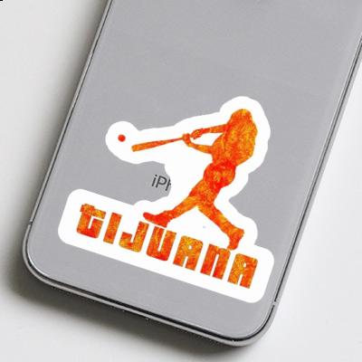 Sticker Baseball Player Tijuana Gift package Image