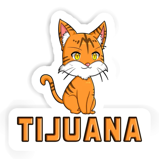 Kitten Sticker Tijuana Laptop Image