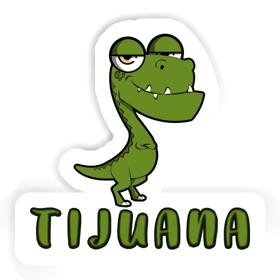 Autocollant Tijuana Dinosaure Laptop Image