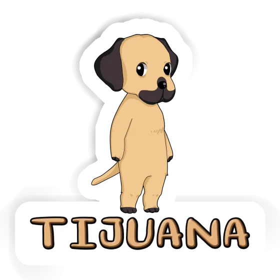 Tijuana Autocollant Rhodesian Ridgeback Notebook Image