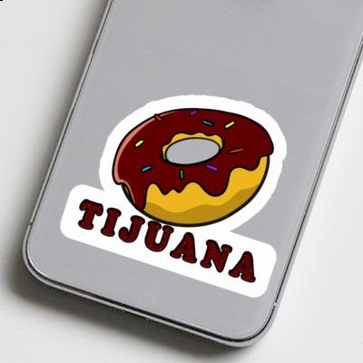 Donut Sticker Tijuana Laptop Image