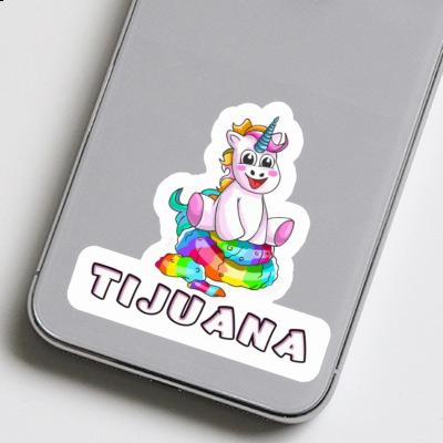 Baby Unicorn Sticker Tijuana Notebook Image