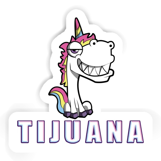 Sticker Tijuana Unicorn Image