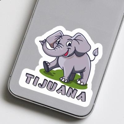 Sticker Tijuana Elephant Image