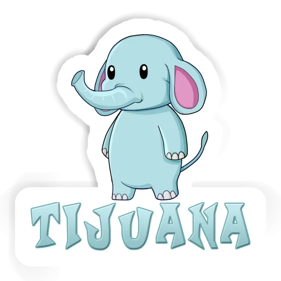 Tijuana Sticker Elephant Image