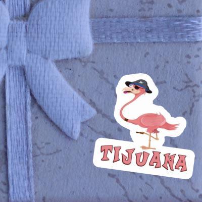 Tijuana Sticker Flamingo Notebook Image