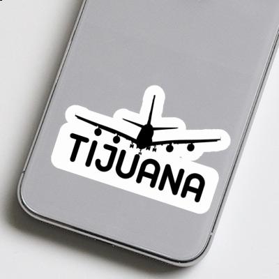 Sticker Tijuana Airplane Gift package Image