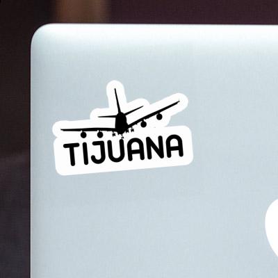 Sticker Tijuana Airplane Gift package Image