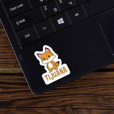 Tijuana Sticker Fox Notebook Image