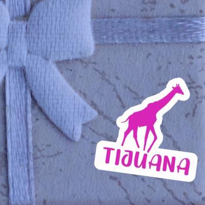 Sticker Tijuana Giraffe Laptop Image