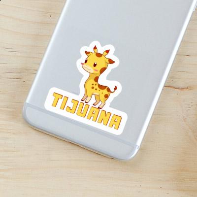 Tijuana Sticker Giraffe Notebook Image