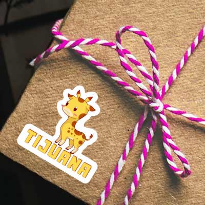 Tijuana Sticker Giraffe Image